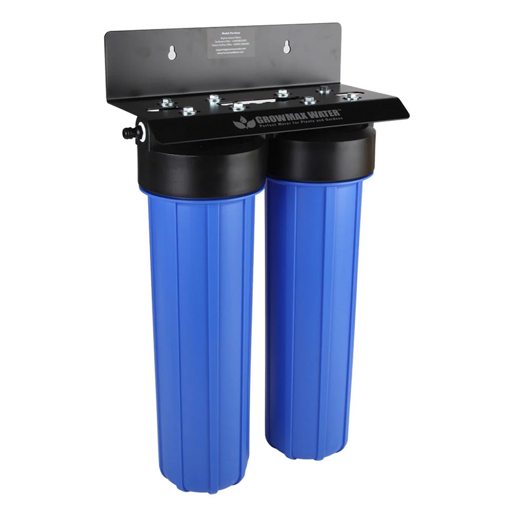 Growmax Pro Grow - 2000 litres / hour - 2-Stage Water Filter